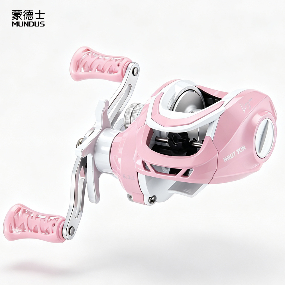 Pink 6.3:1 Gear Ratio 3+1 Ball - Ice Fishing Line review and price