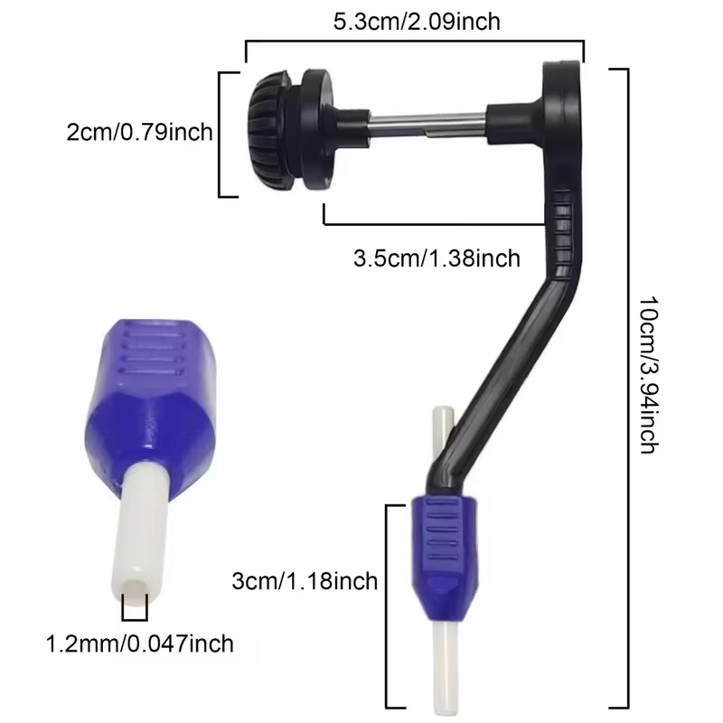 2PCS Fly Tying Bobbin Holder C - Fishing Line Winder review and price