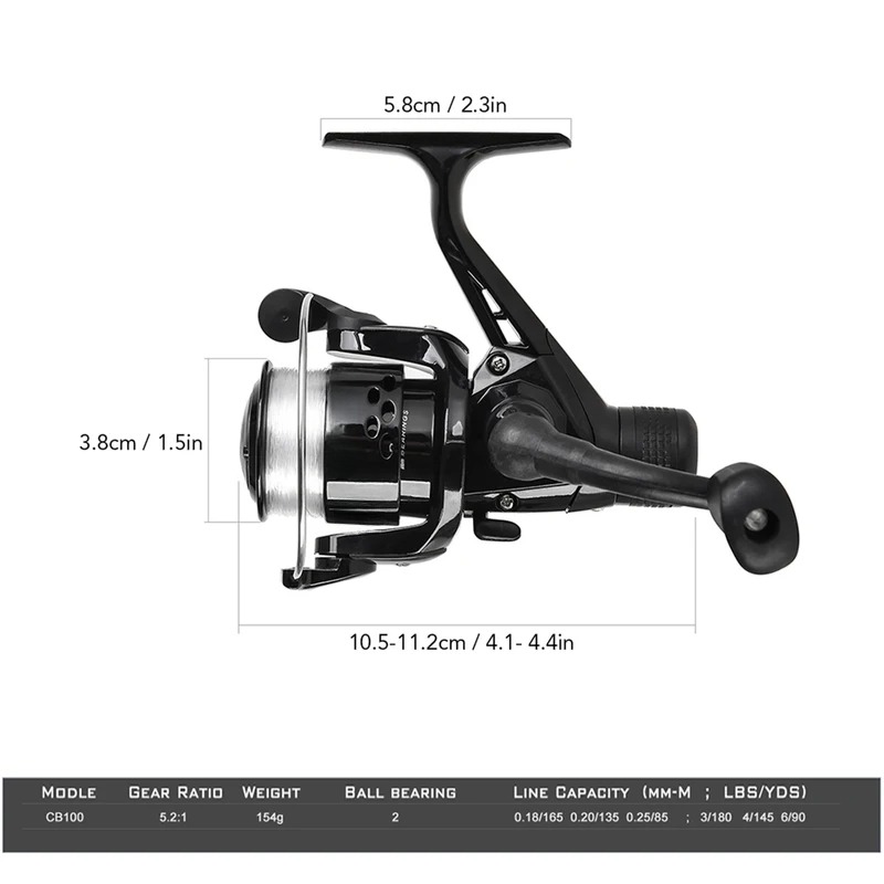 BRAVMAK 2.1/ 2.3 mTelescopic F - Fishing Line Spool review and price